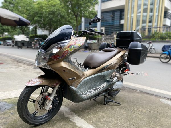 Thùng sau và thùng hông Givi Honda PCX Gsports vn