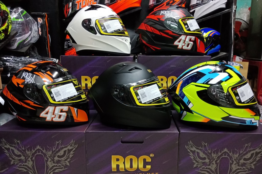 Bộ sưu tập Mũ bảo hiểm ROC R01 - New