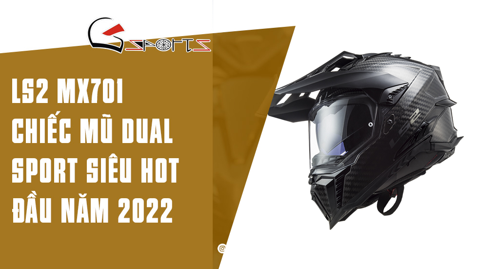 LS2 MX701 - Chiếc mũ dual-sport siêu hot đầu năm 2022