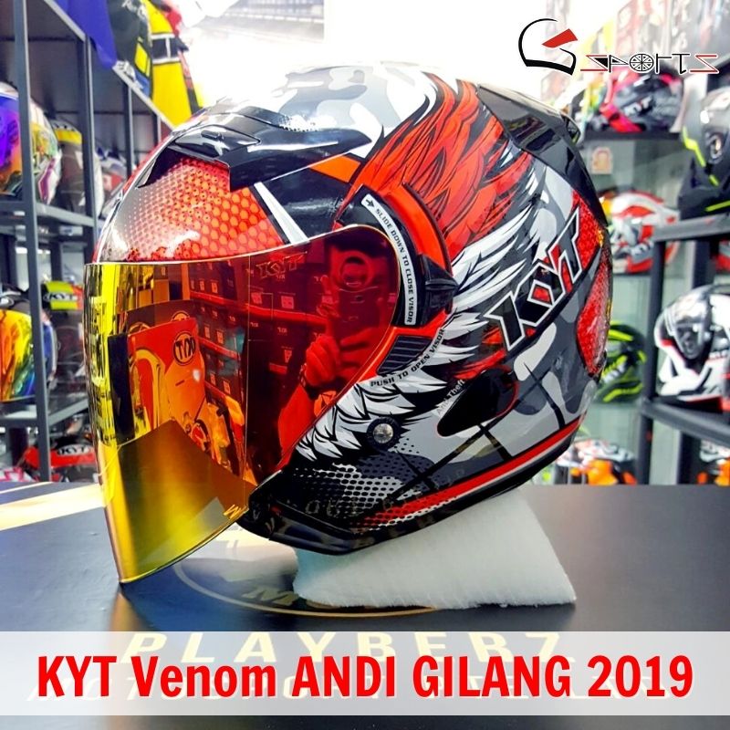 KYT Venom ANDI GILANG 2019, kyt Venom