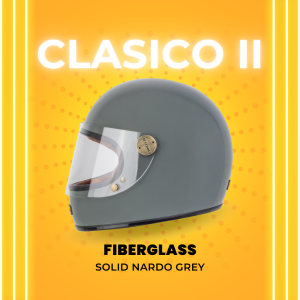 Mũ Fullface Bulldog Clasico II Fiberglass (sợi thuỷ tinh) – Phiên bản 2