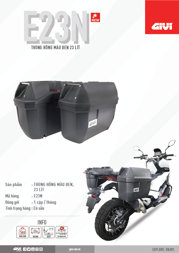 thung hong givi e23n gsports 2938