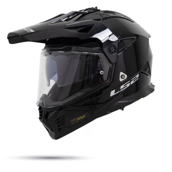 LS2 MX702 GLOSS BLACK