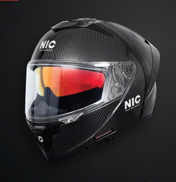 Mũ bảo hiểm Carbon siêu nhẹ NIC N01 mu bao hiem carbon sieu nhe nic n01 gsports 4