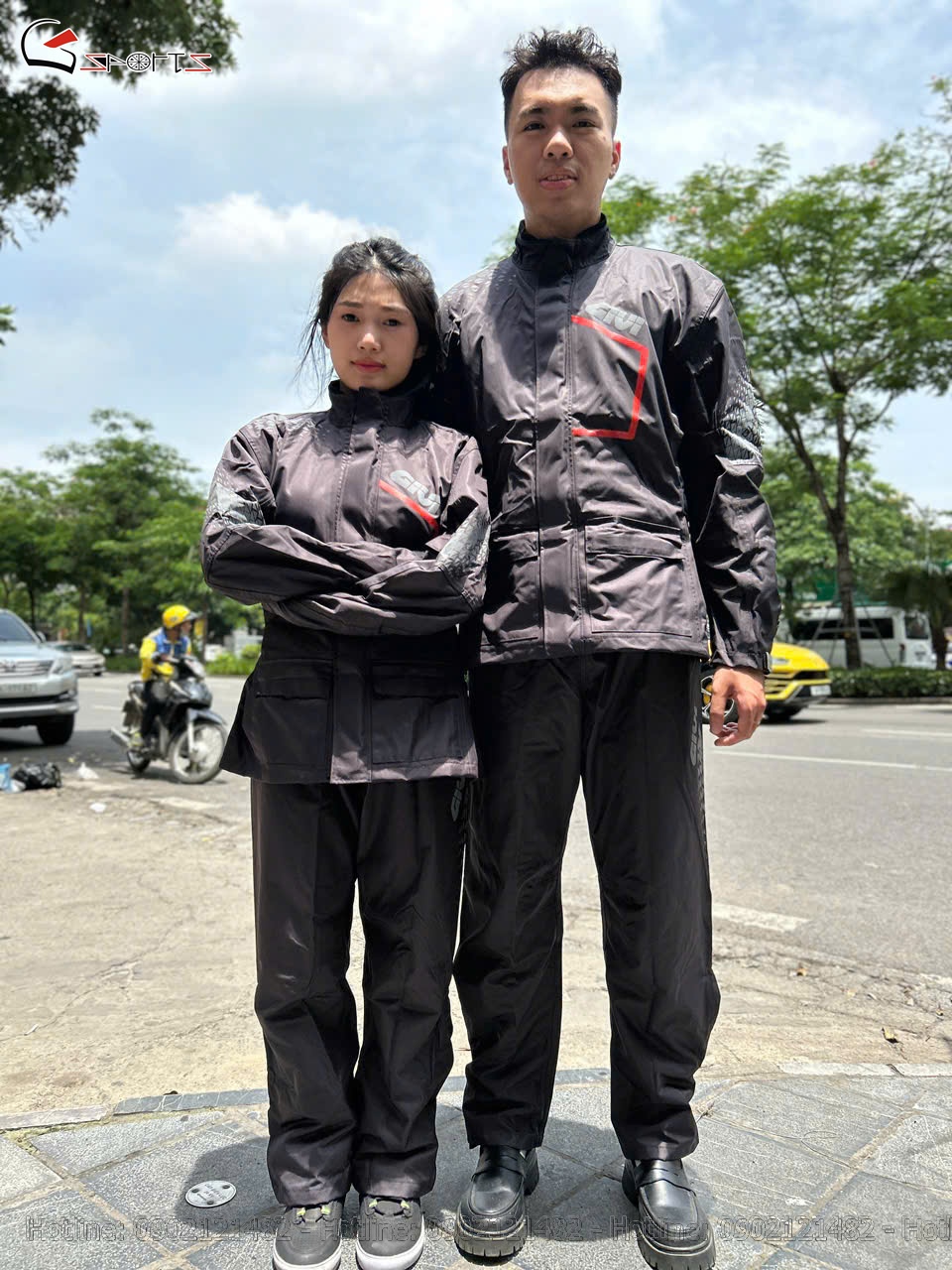 Áo mưa bộ Givi PRS04 ao mua bo givi chinh hang 2
