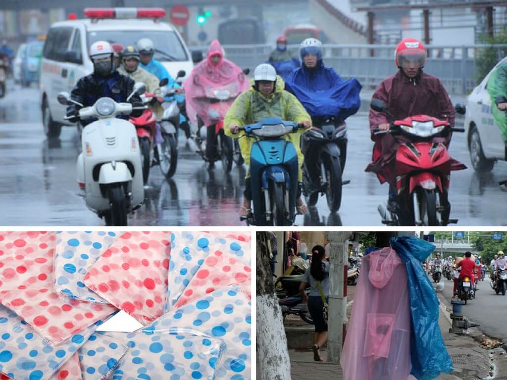 Áo mưa kém chất lượng Áo mưa kém chất lượng