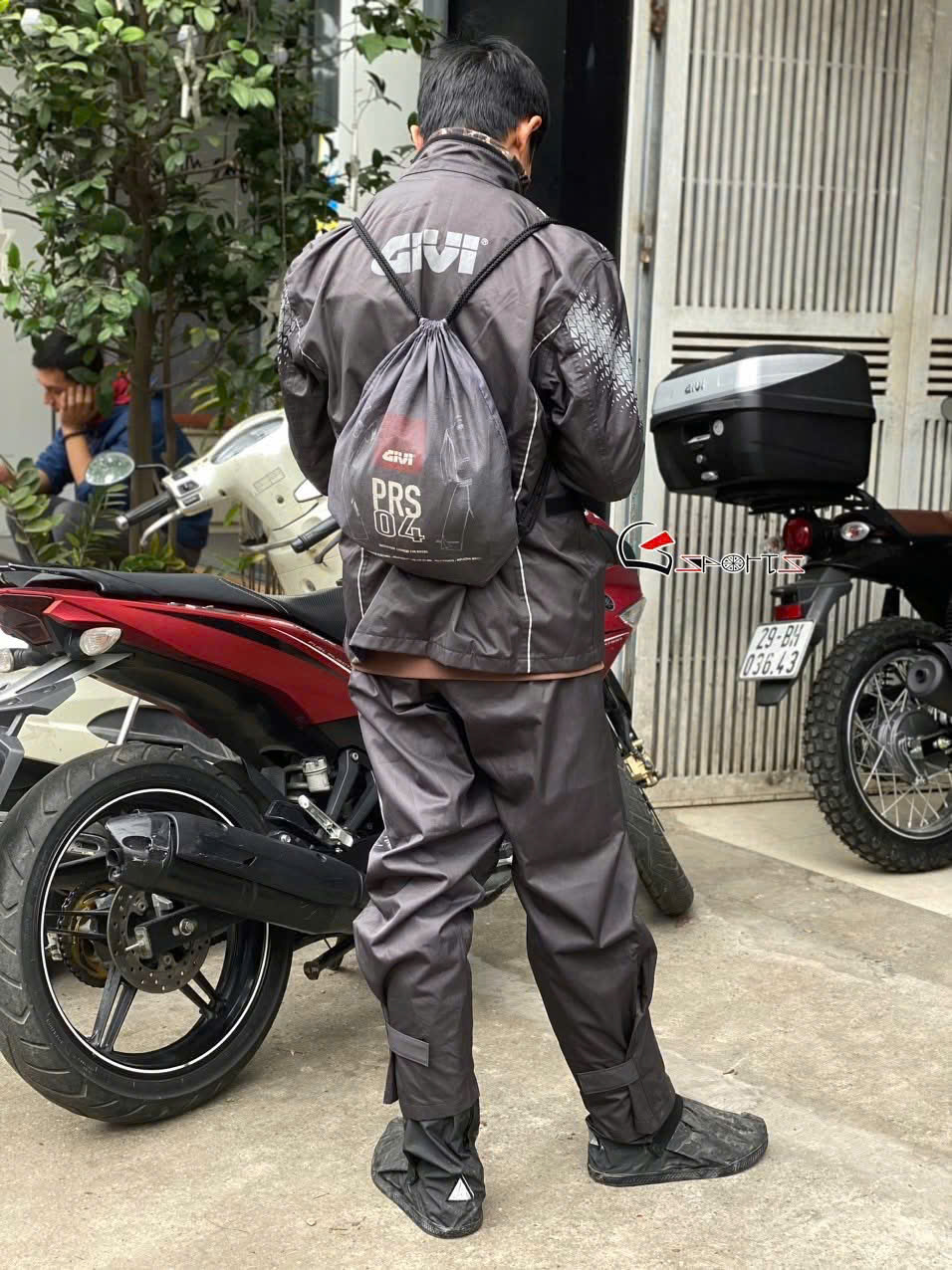 Áo mưa Givi PRS04 giá tốt tại Gsports