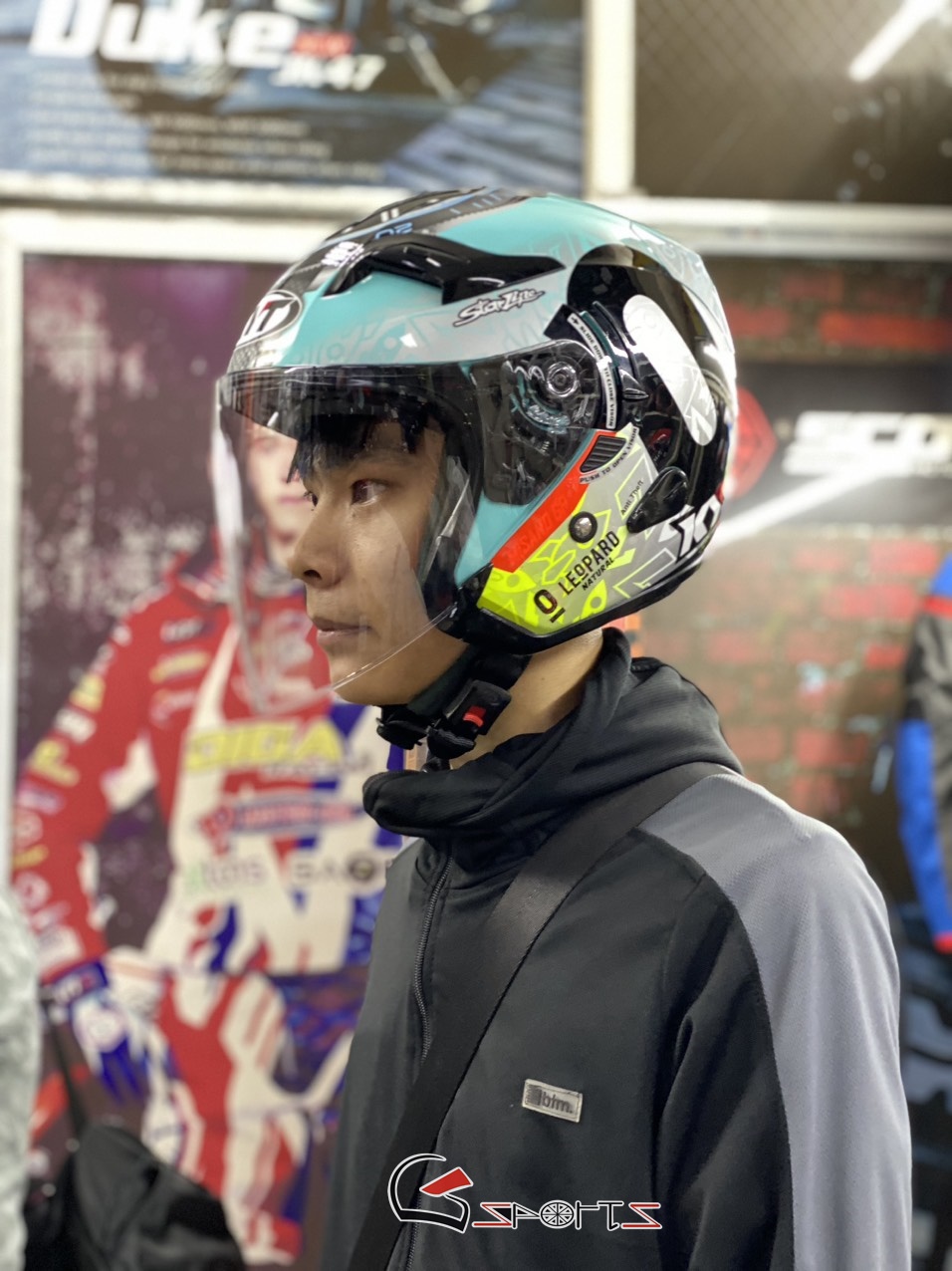 Mũ bảo hiểm KYT Venom mu bao hiem kyt venom gsports 098 3