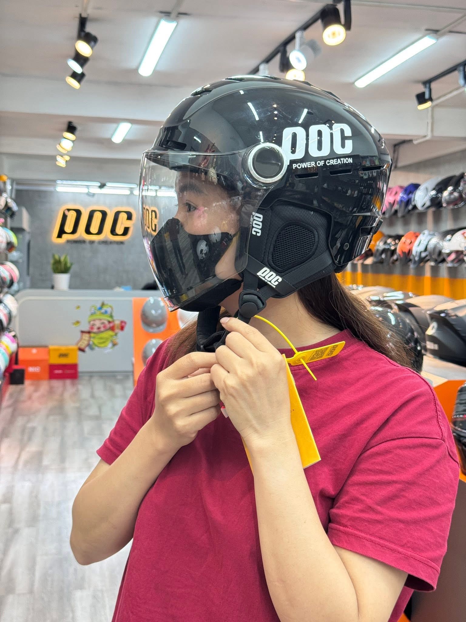 Mu bao hiem POC P10 phong cach thoi trang cho gioi tre