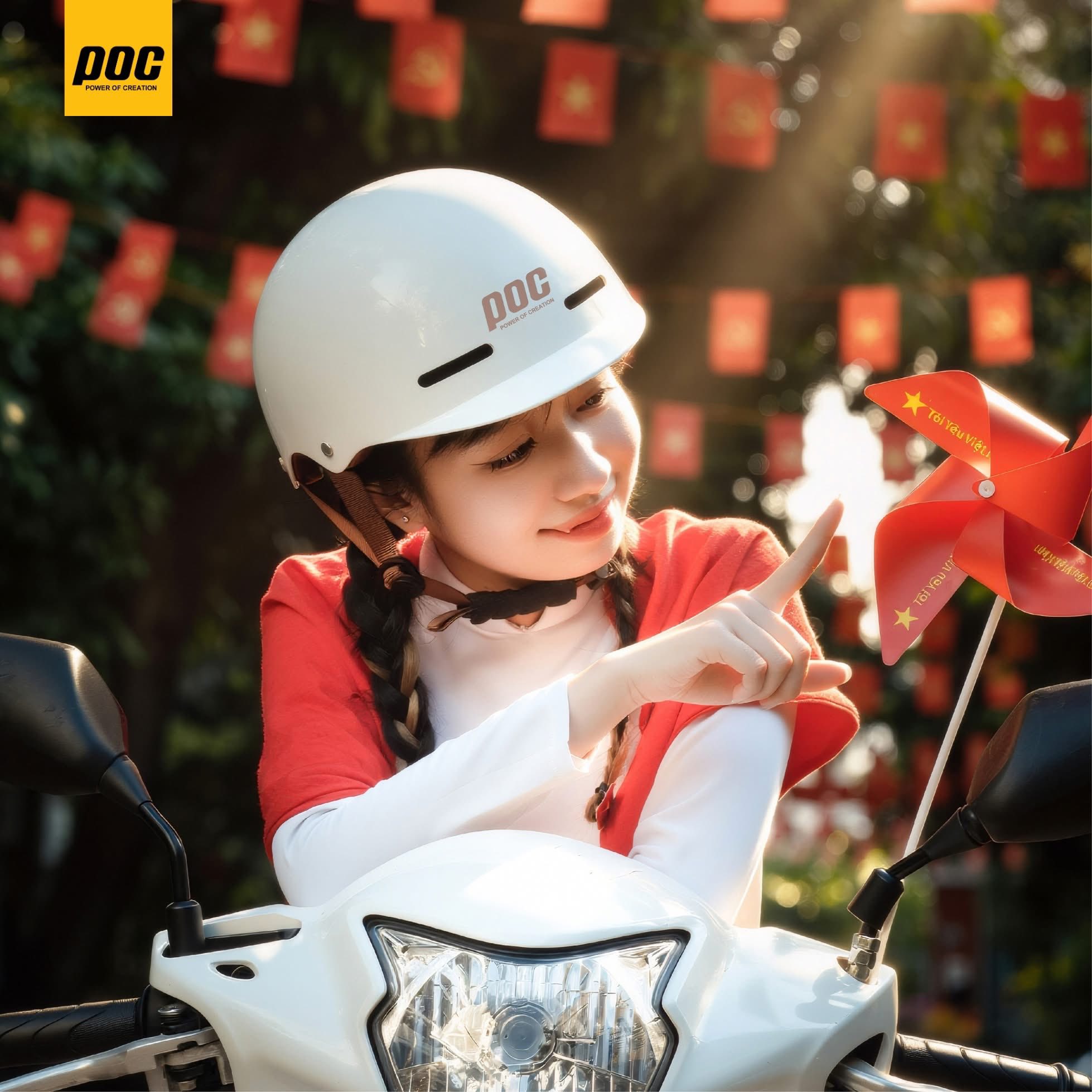 Mu bao hiem POC P20 thoi trang phong cach.