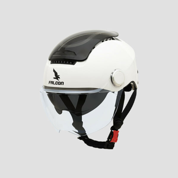 non bao hiem falcon bee mau trang Falcon Helmets