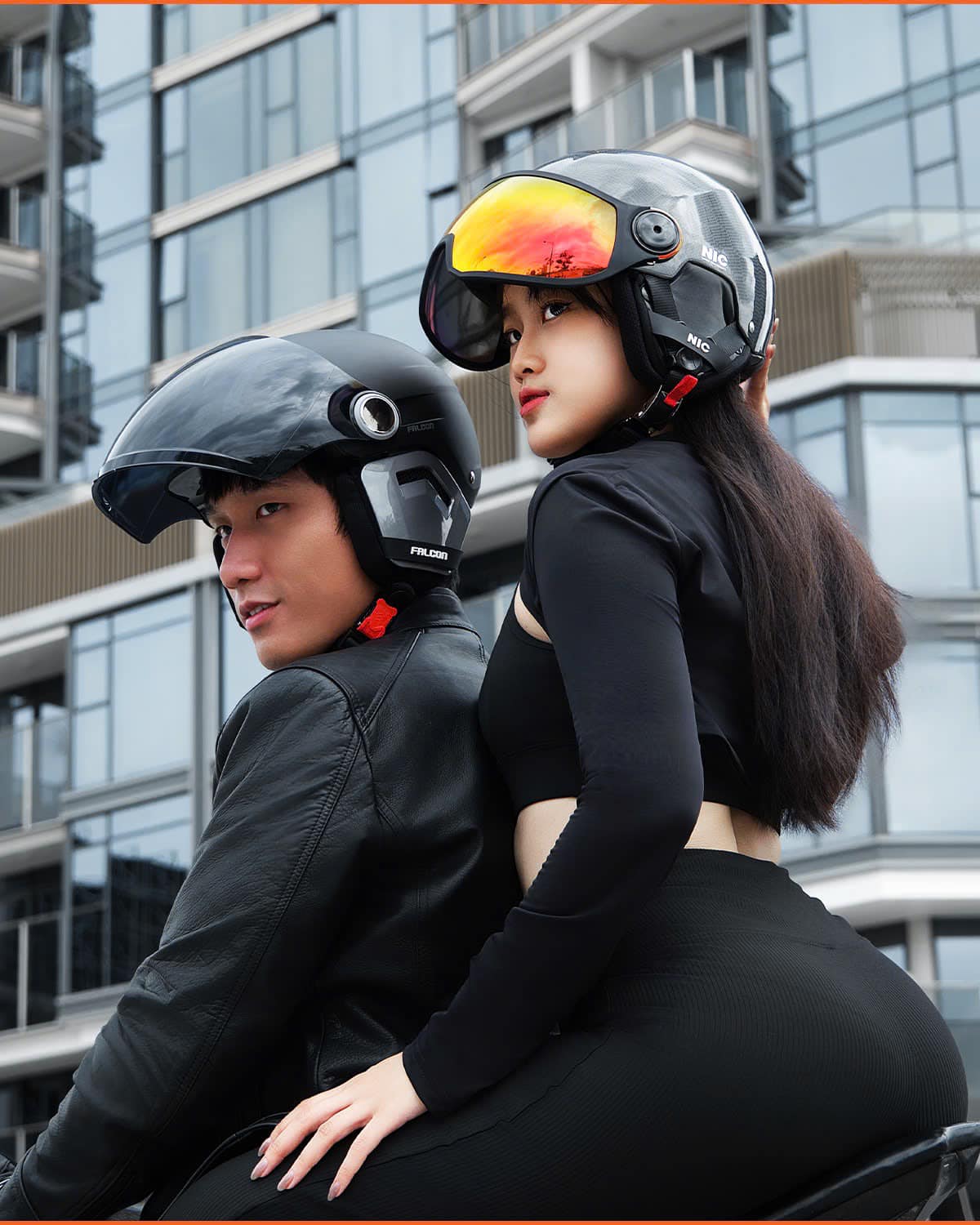 Cap doi mu NIC N12 carbon duong pho Cap doi mu NIC N12 carbon duong pho