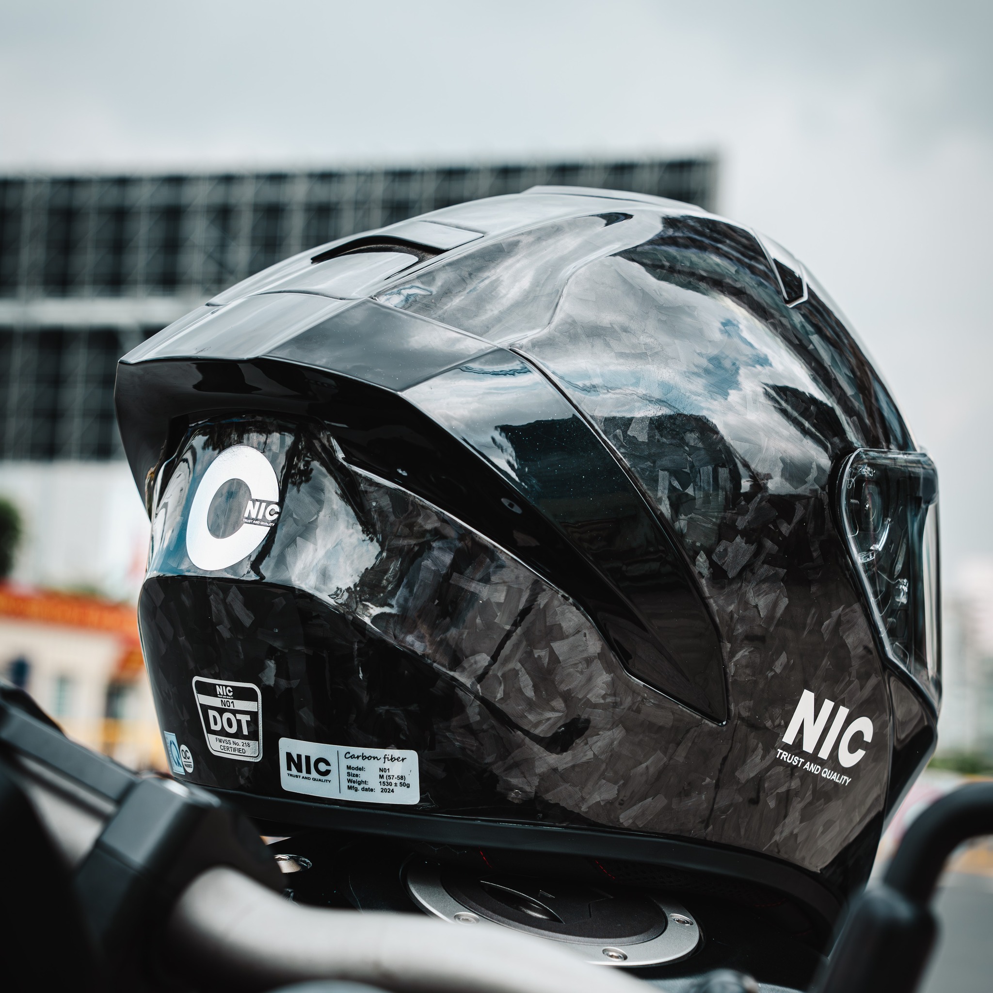 Mu bao hiem NIC N01 chinh hang. Mu bao hiem NIC N01 chinh hang.