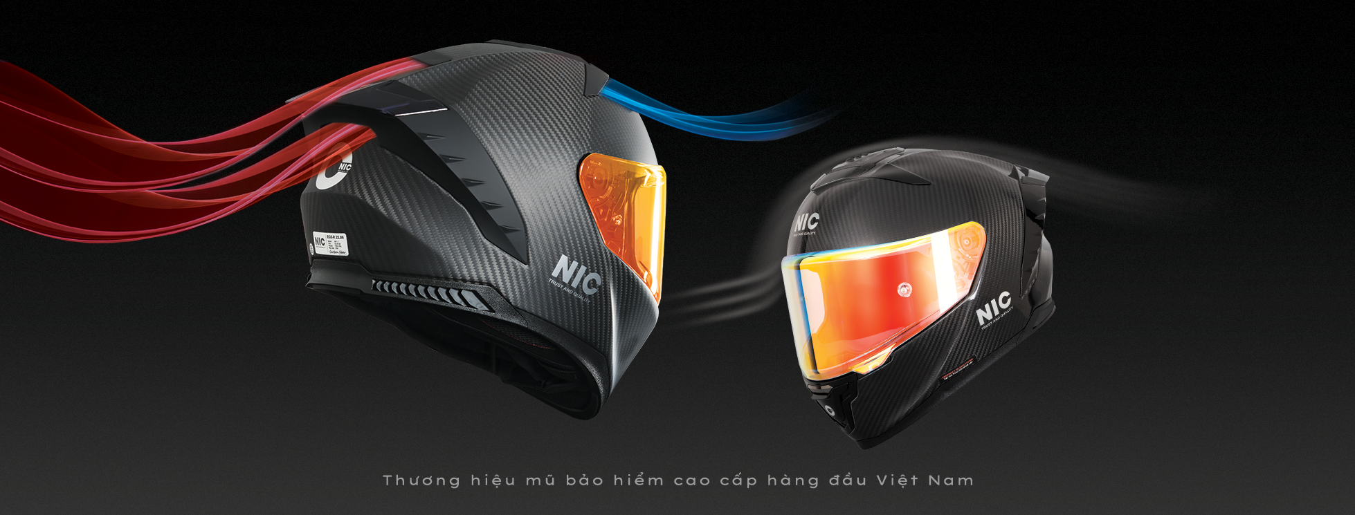 Thuong hieu mu bao hiem NIC Viet Nam Thuong hieu mu bao hiem NIC Viet Nam