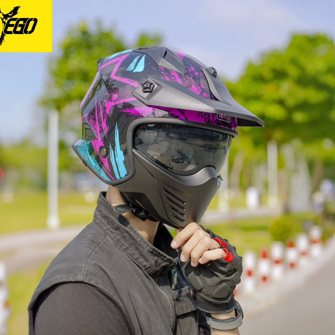 Mu bao hiem EGO E51 rut ham Mu bao hiem EGO E51 rut ham