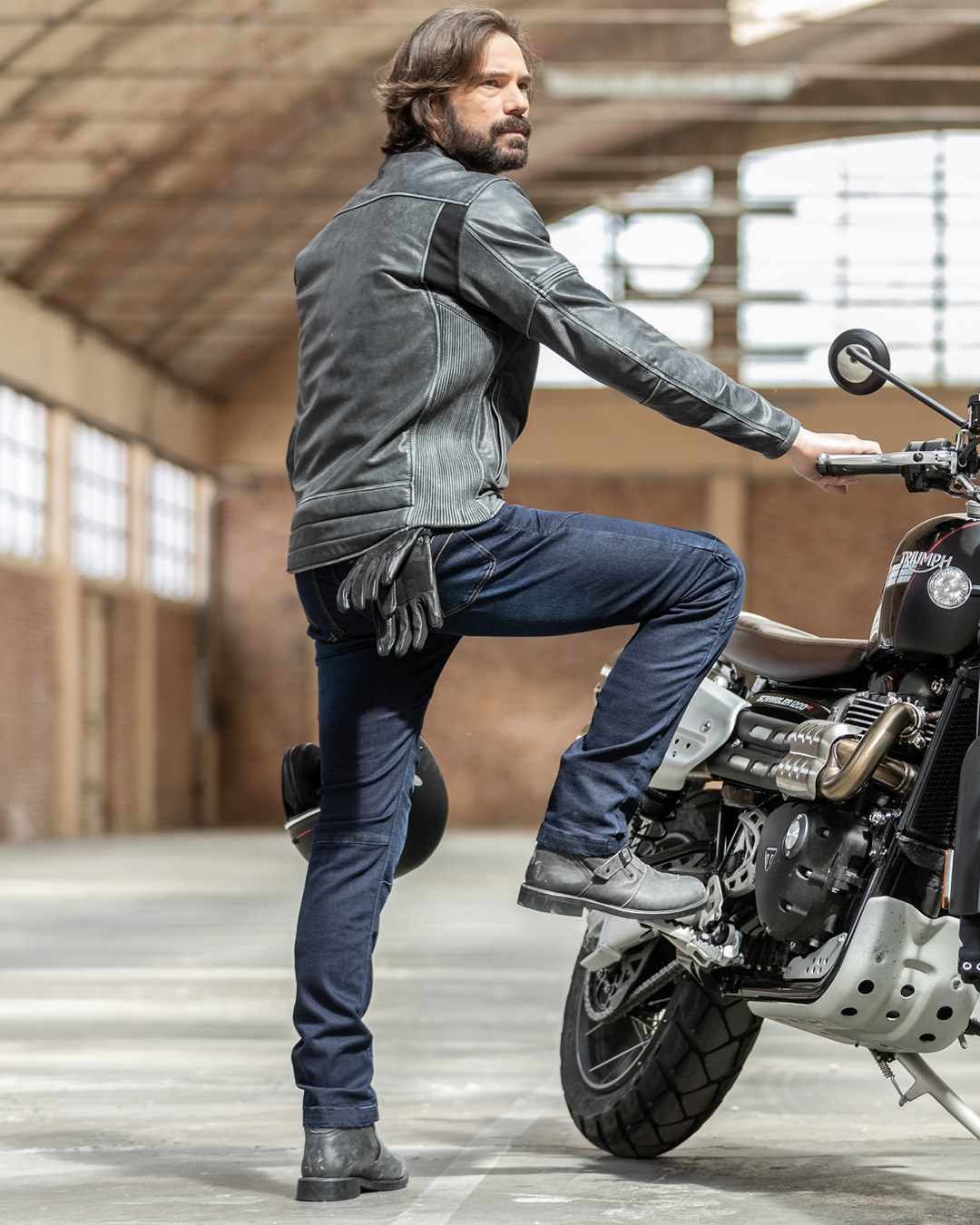 Ao giap da HEVIK chat lieu da bo cao cap.