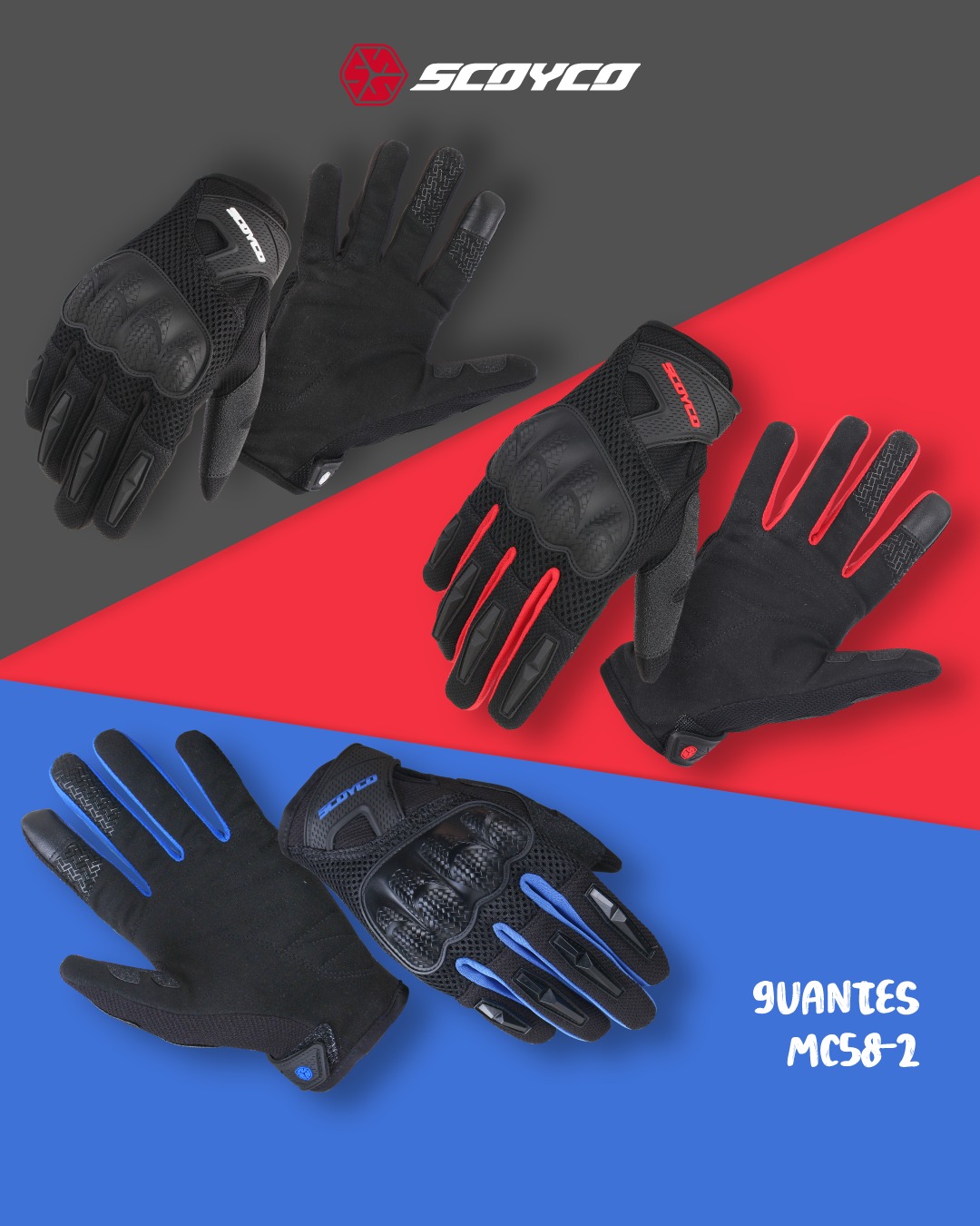 Gang tay SCOYCO MC58