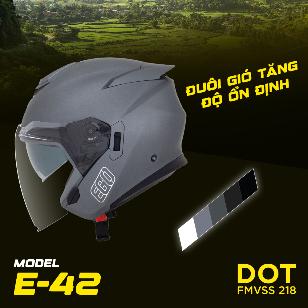 Mu bao hiem EGO E42 dat chuan an toan