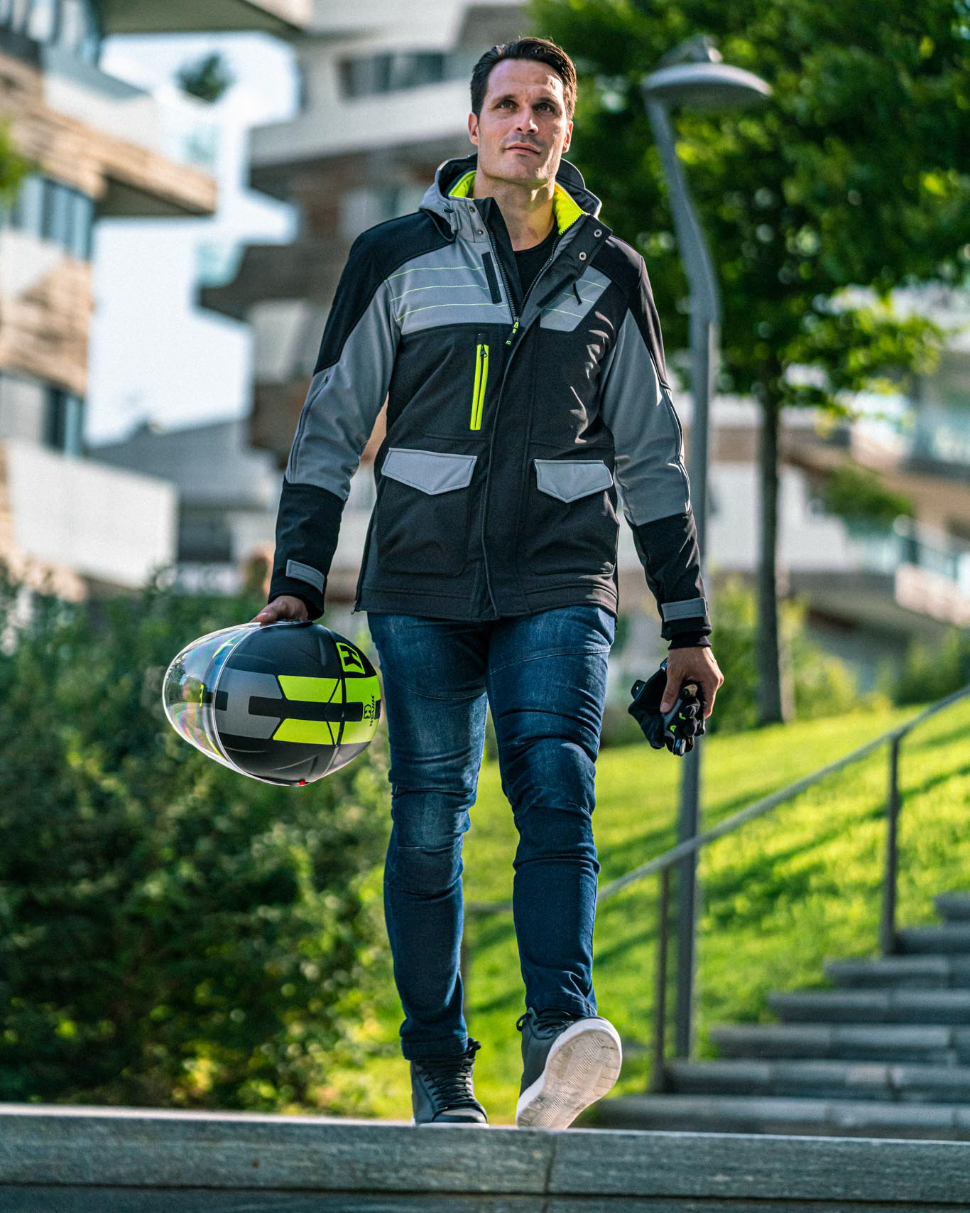 Set giap mua dong HEVIK cho nam gioi.