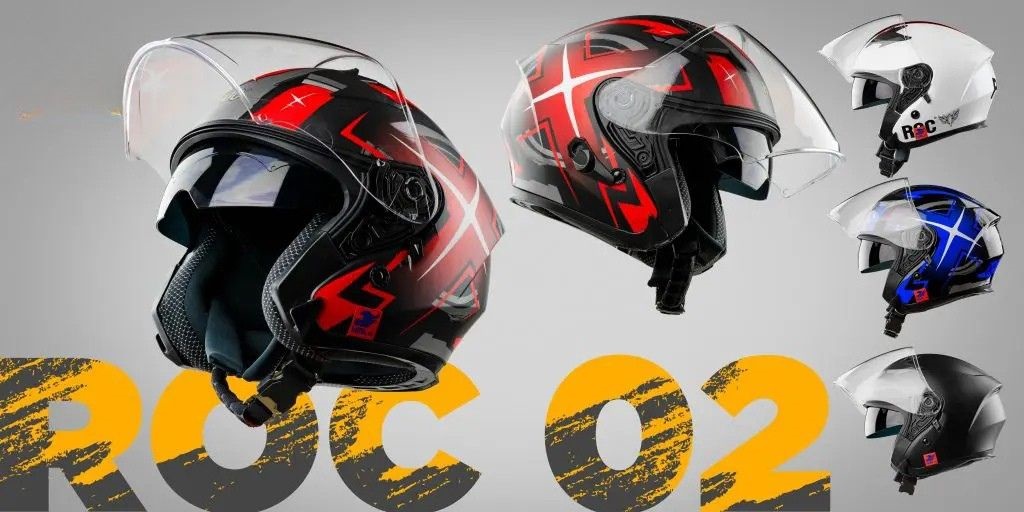 Mũ bảo hiểm ROC 02 mu bao hiem roc 02 chinh hang aa