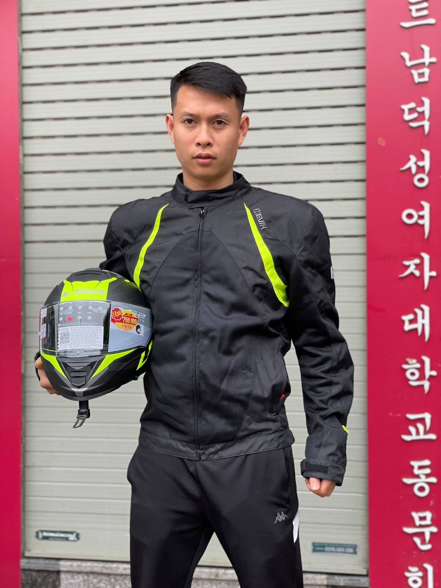 quan ao giap motor hevik